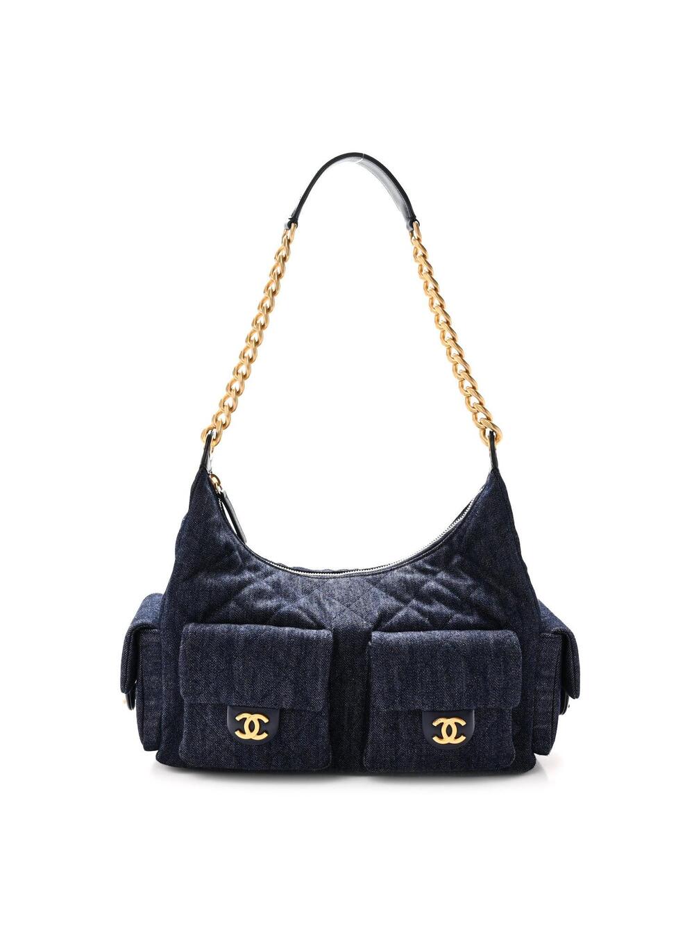 Chanel Washed Denim Quilted Large #339677C71B